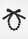 Bella black necklace Black TARA JARMON