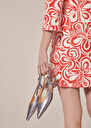 Katia blue pumps in metallic leather Blush, Denim TARA JARMON