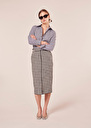 Justina black vichy skirt Black TARA JARMON