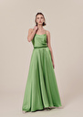 Joya green satin skirt Green TARA JARMON