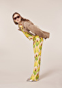 Paivan yellow flowers printed pants Yellow TARA JARMON