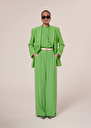Pyla green crepe pants Green TARA JARMON
