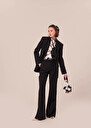 Primavera black cold wool pants Black, Off-white TARA JARMON