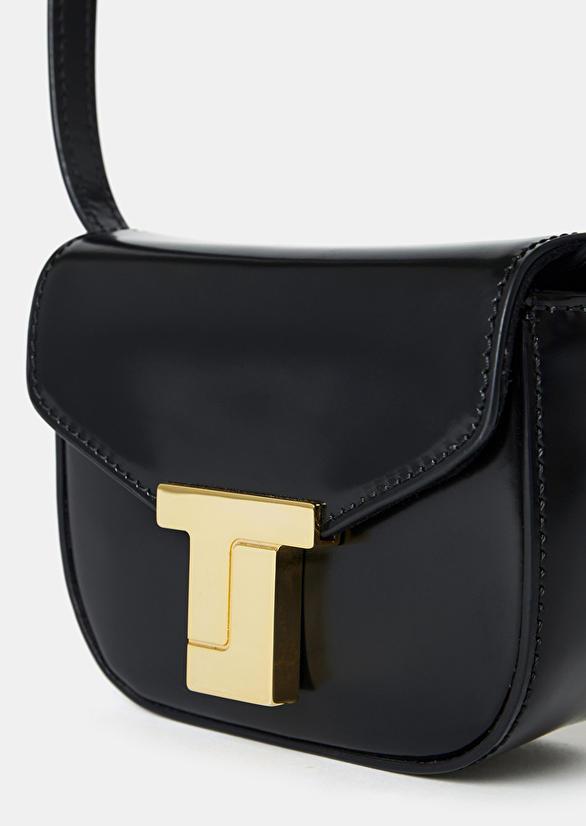 8 bis mini black leather bag Black TARA JARMON