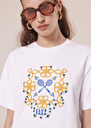 Taraclub white jersey T-shirt White TARA JARMON