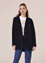Virgilio midnight blue double-sided wool jacket Nocturnal TARA JARMON