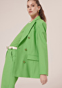 Viola green cold wool suit jacket Green TARA JARMON