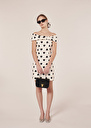 Raul ecru with black polka hearts dress Craie TARA JARMON
