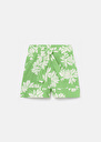 Shell green flower printed poplin shorts Green TARA JARMON
