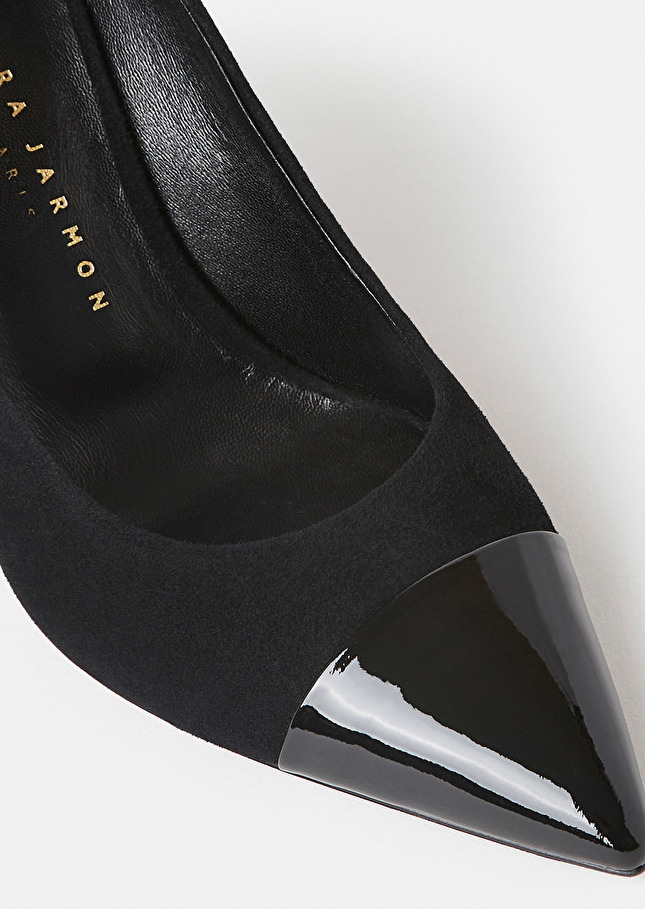 Krystine black leather heels Black TARA JARMON
