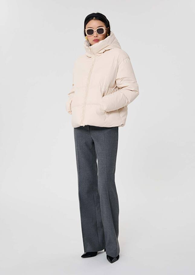 Dolores matte ecru down jacket Craie TARA JARMON