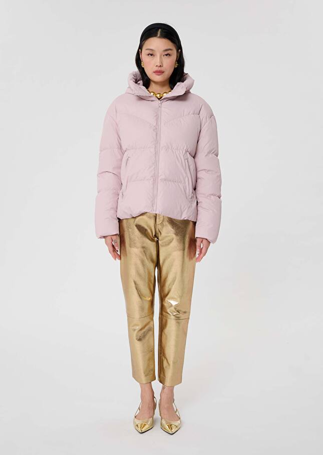 Dolores old pink down jacket Old pink TARA JARMON