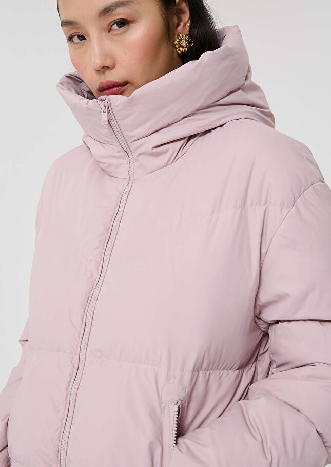 Dolores old pink down jacket Old pink TARA JARMON