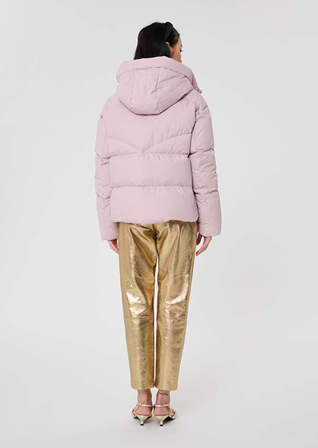 Dolores old pink down jacket Old pink TARA JARMON