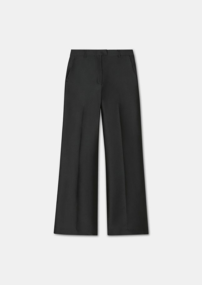 Pitt black satin pants Black TARA JARMON