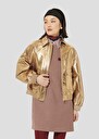 Bibba golden leather jacket Gold TARA JARMON