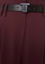 8 bis brown smooth leather belt Chocolate TARA JARMON