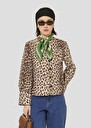 Coco brown leopard printed shirt Chocolate TARA JARMON