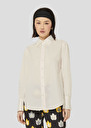 Clarisse white poplin shirt Night, White TARA JARMON
