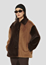 Magritte brown faux fur coat Chocolate TARA JARMON