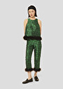 Presley green with graphic print pants Green TARA JARMON