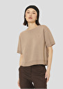 Pamelia brown merino wool sweater Almond, Green, Nut brown TARA JARMON