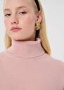 Palia old pink cashmere cardigan Almond, Blush, Gray grey, Green, Lemon yellow, Night, Old pink TARA JARMON