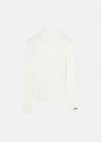 Prudie ecru ribbed sweater Night, Off-white TARA JARMON