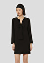 Rhonda black crepe dress Black TARA JARMON