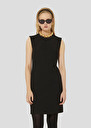 Rohane black crepe dress Black, Nut brown TARA JARMON