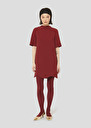 Rayme burgundy double canvas dress Burgundy, Night TARA JARMON