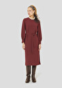Rossini burgundy crepe dress Burgundy, Cactus, Night TARA JARMON