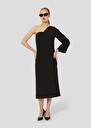 Renée black crepe dress Black TARA JARMON