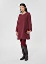 Ruoda burgundy crepe dress Black, Burgundy, Green, Night TARA JARMON