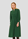 Rivoltina green crepe dress Charcoal, Green TARA JARMON