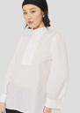 Tidore white poplin top White TARA JARMON