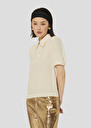 Tonino ecru crepe top Off-white TARA JARMON