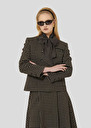 Vannie black plaid jacket Black TARA JARMON