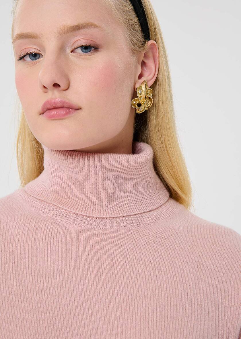 Palia old pink cashmere cardigan Old pink TARA JARMON