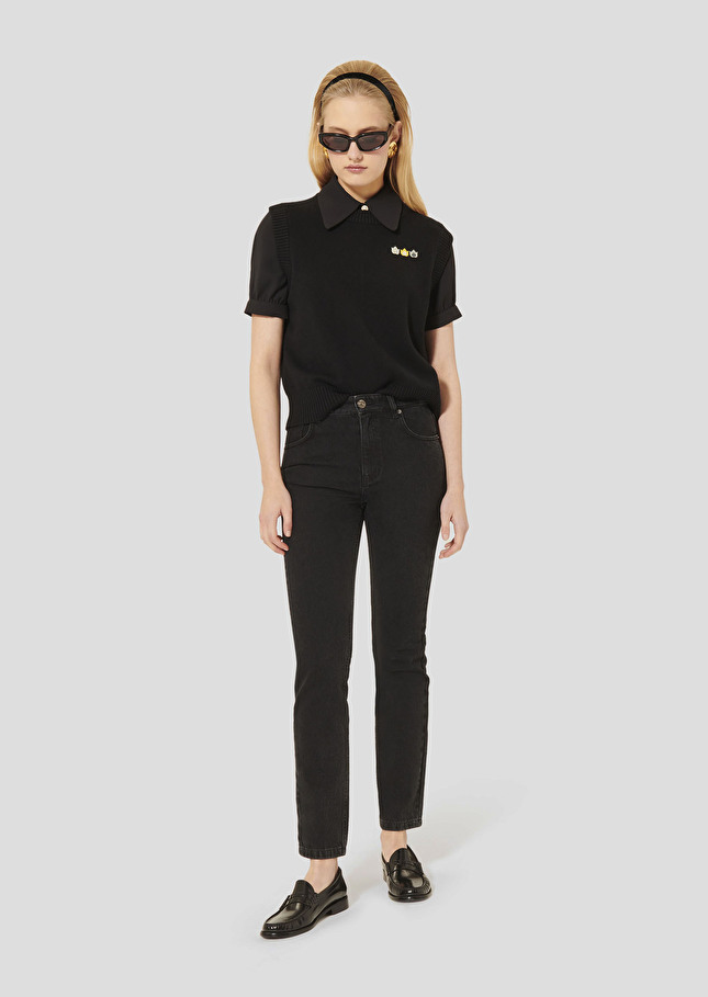 Josh black denim jeans Charcoal TARA JARMON
