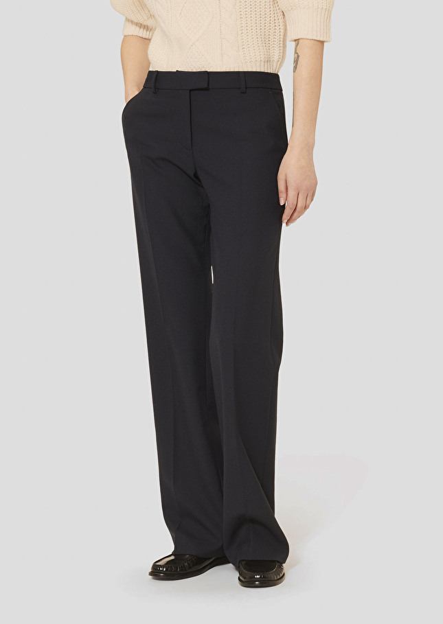 Primero midnight blue flannel pants Night TARA JARMON