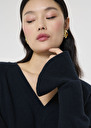 Alma burgundy wool gloves Cactus, Night TARA JARMON