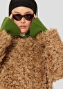 Alma green wool gloves Cactus TARA JARMON