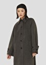 Marly grey double-faced coat Grey TARA JARMON