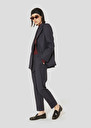 Philippa midnight blue flannel pants Night TARA JARMON