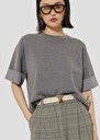 Primer grey sweater in merinos wool Grey TARA JARMON