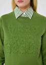 Presto green cotton sweater Cactus, Night TARA JARMON