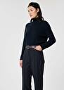Palia midnight blue cashmere cardigan Almond, Night TARA JARMON