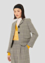 Valensola grey glen plaid jacket Charcoal TARA JARMON