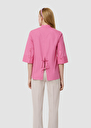 Clem pink poplin shirt Pink, White TARA JARMON